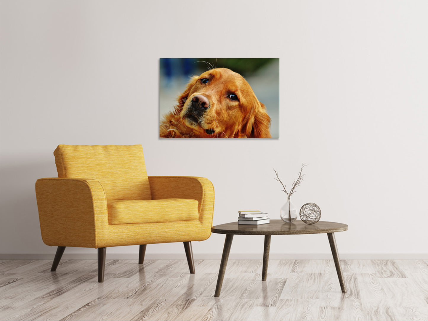 Leinwandbild Treuer Irish Setter