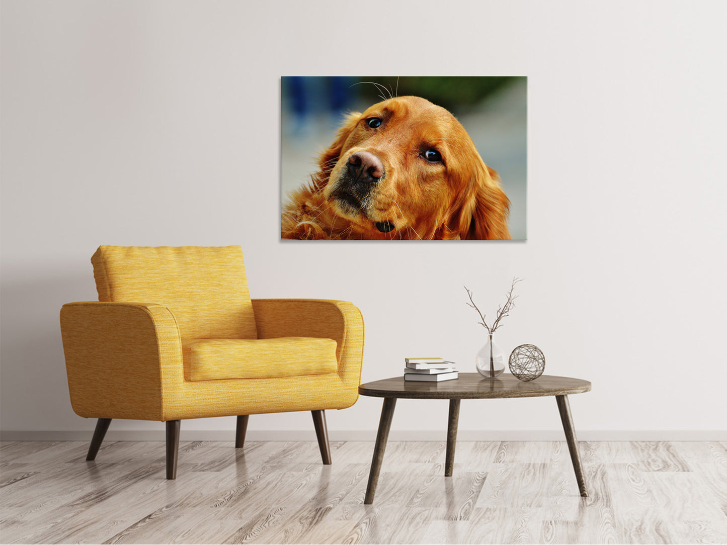 Leinwandbild Treuer Irish Setter