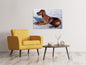 Leinwandbild Eleganter Irish Setter