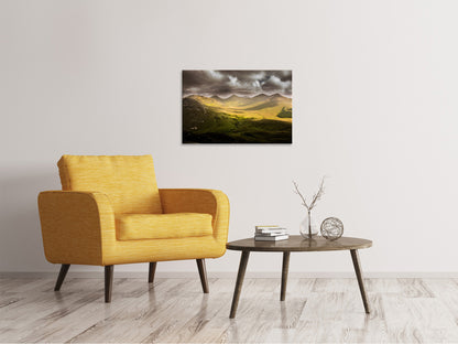 Leinwandbild Mystische Bergwelt