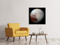 Leinwandbild Der Planet Pluto