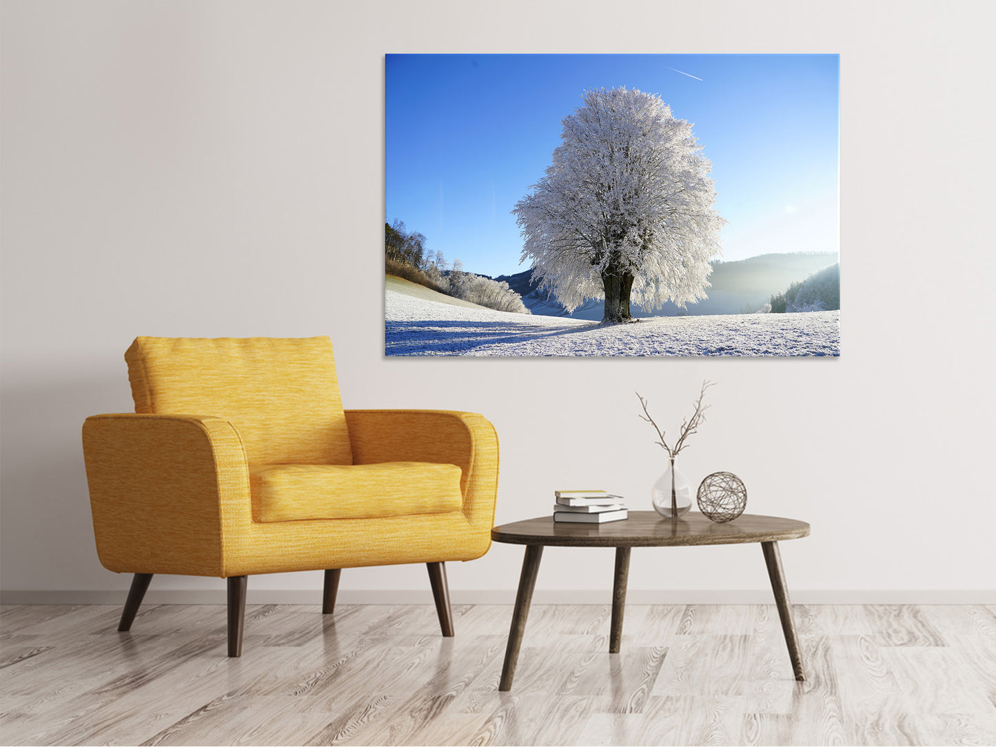 Leinwandbild Winter Märchen