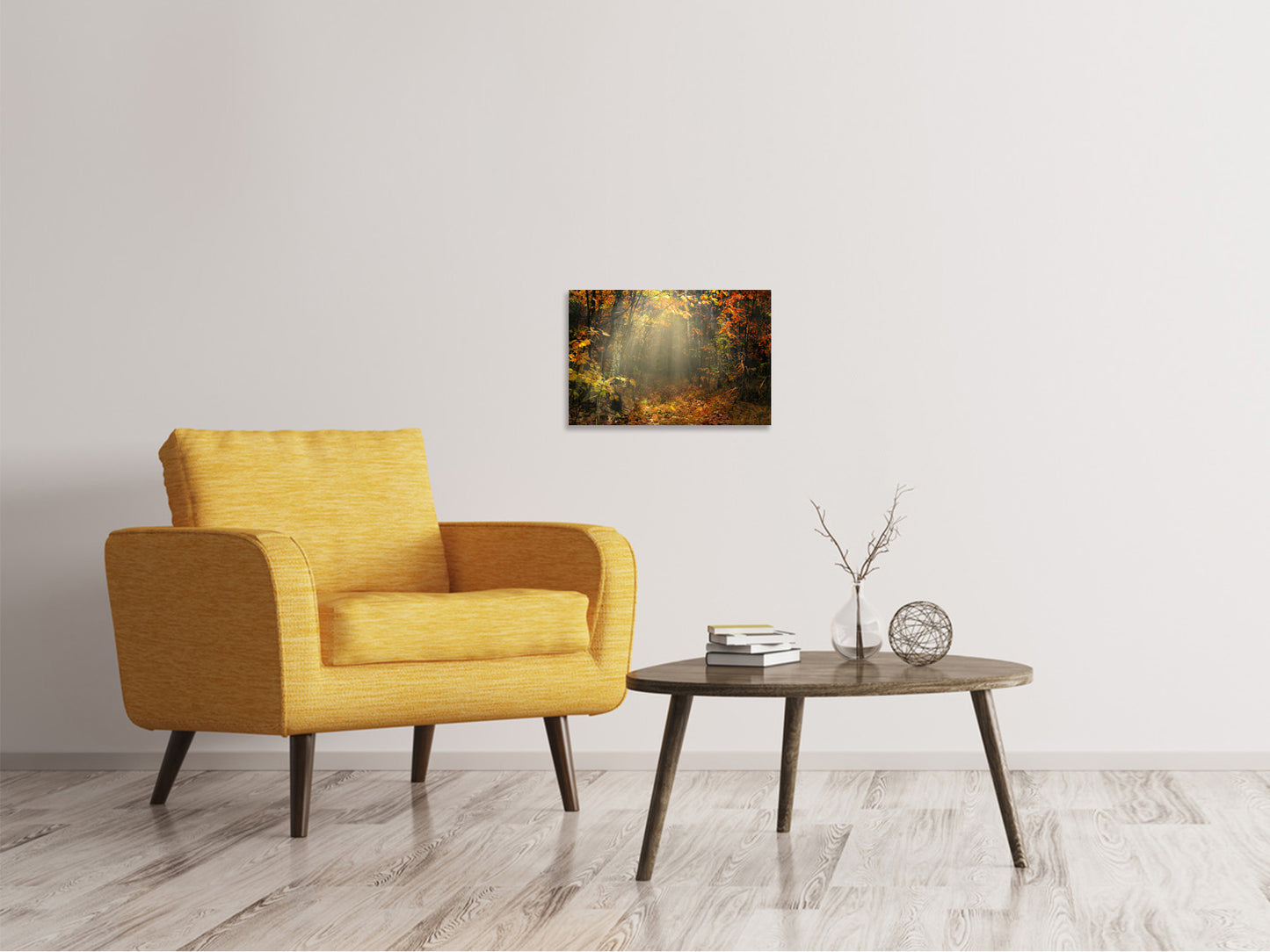 Leinwandbild Wir lieben Herbst