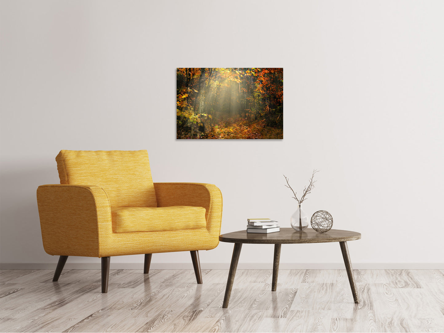 Leinwandbild Wir lieben Herbst