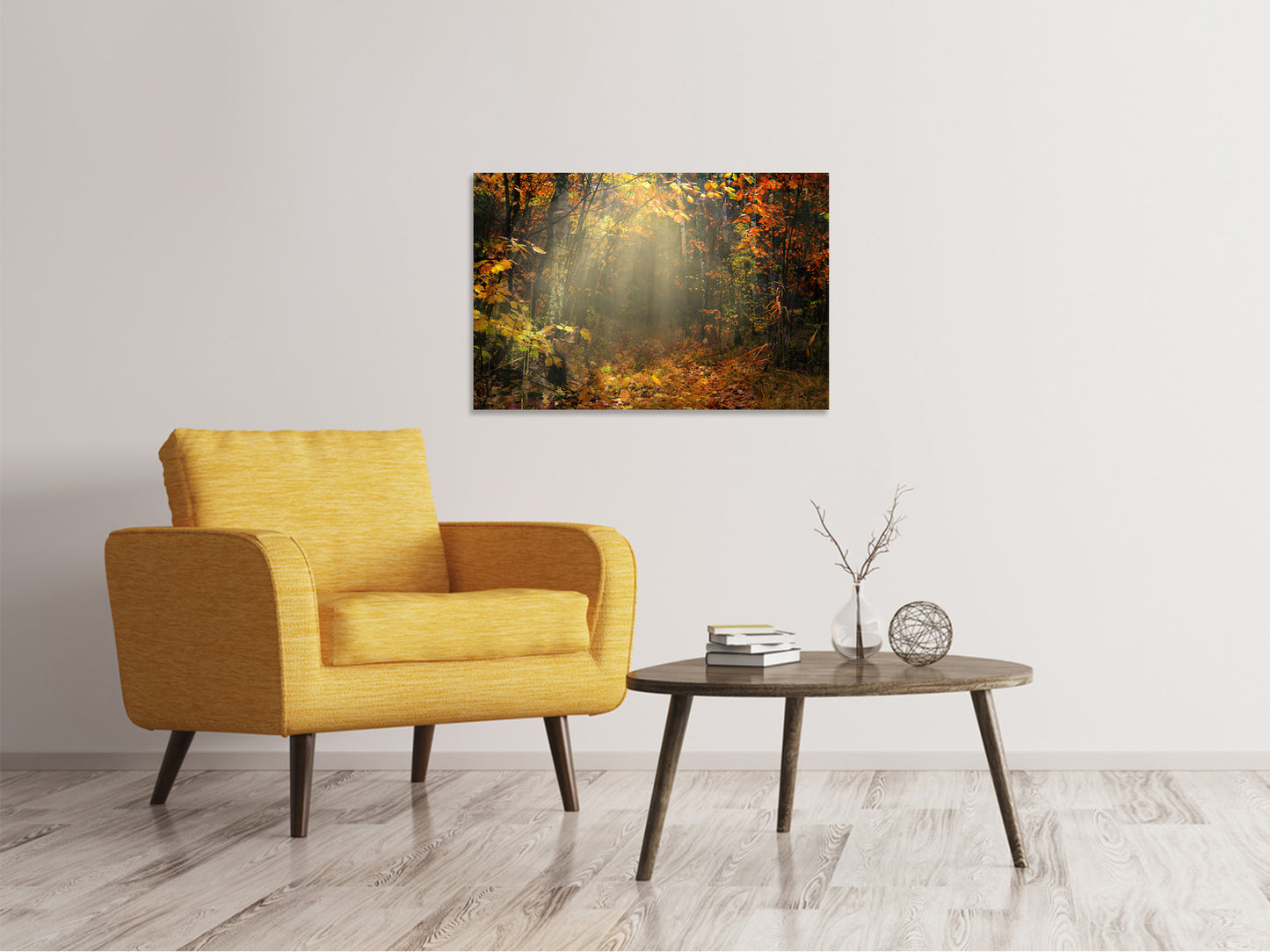 Leinwandbild Wir lieben Herbst