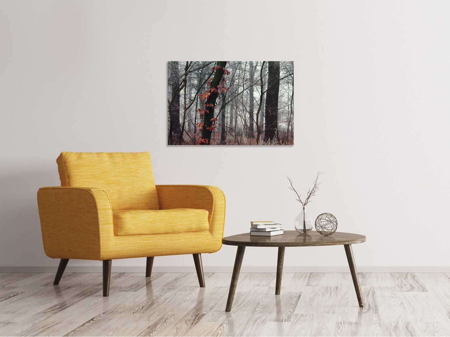 Leinwandbild Herbst Winter