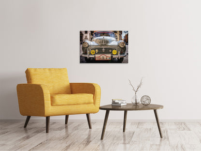 Leinwandbild Bereit zur Oldtimer Rally