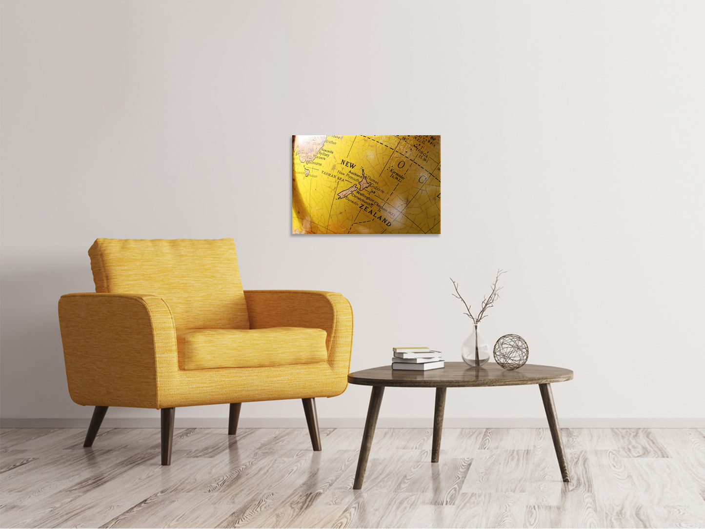 Leinwandbild Globus XXL