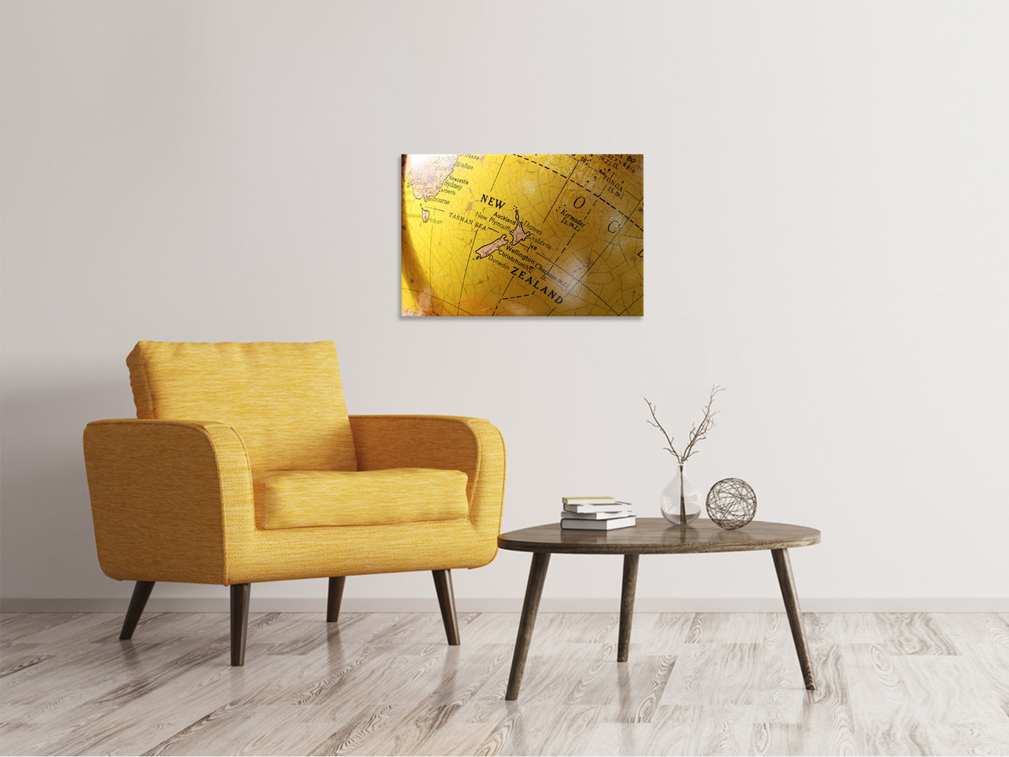 Leinwandbild Globus XXL