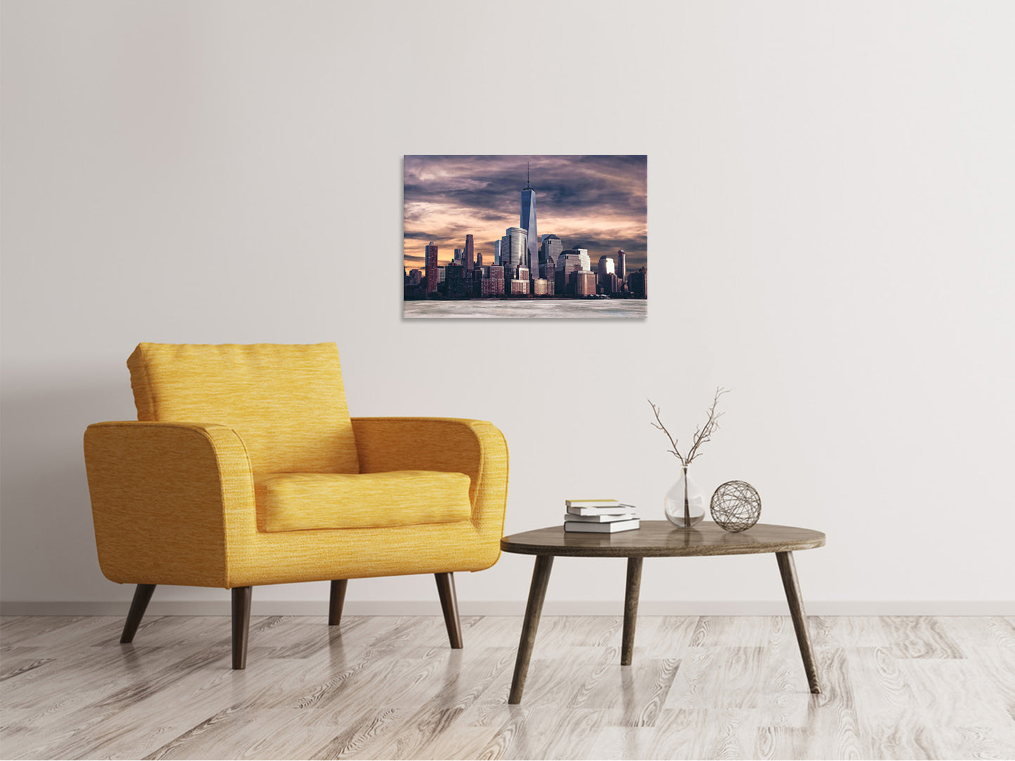Leinwandbild Seattle bei Sonnenuntergang