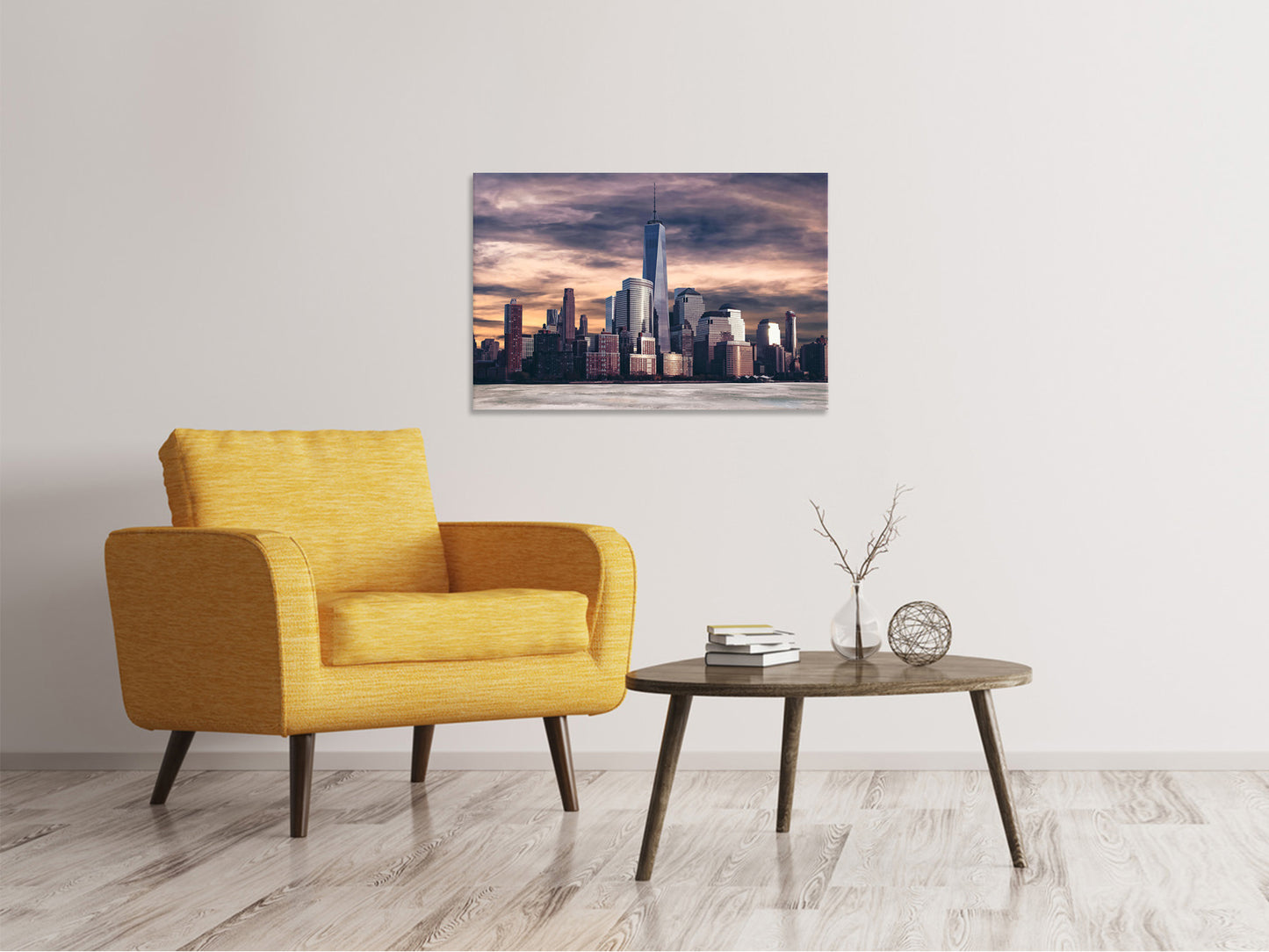 Leinwandbild Seattle bei Sonnenuntergang