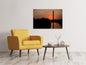Leinwandbild Washington im Abendrot