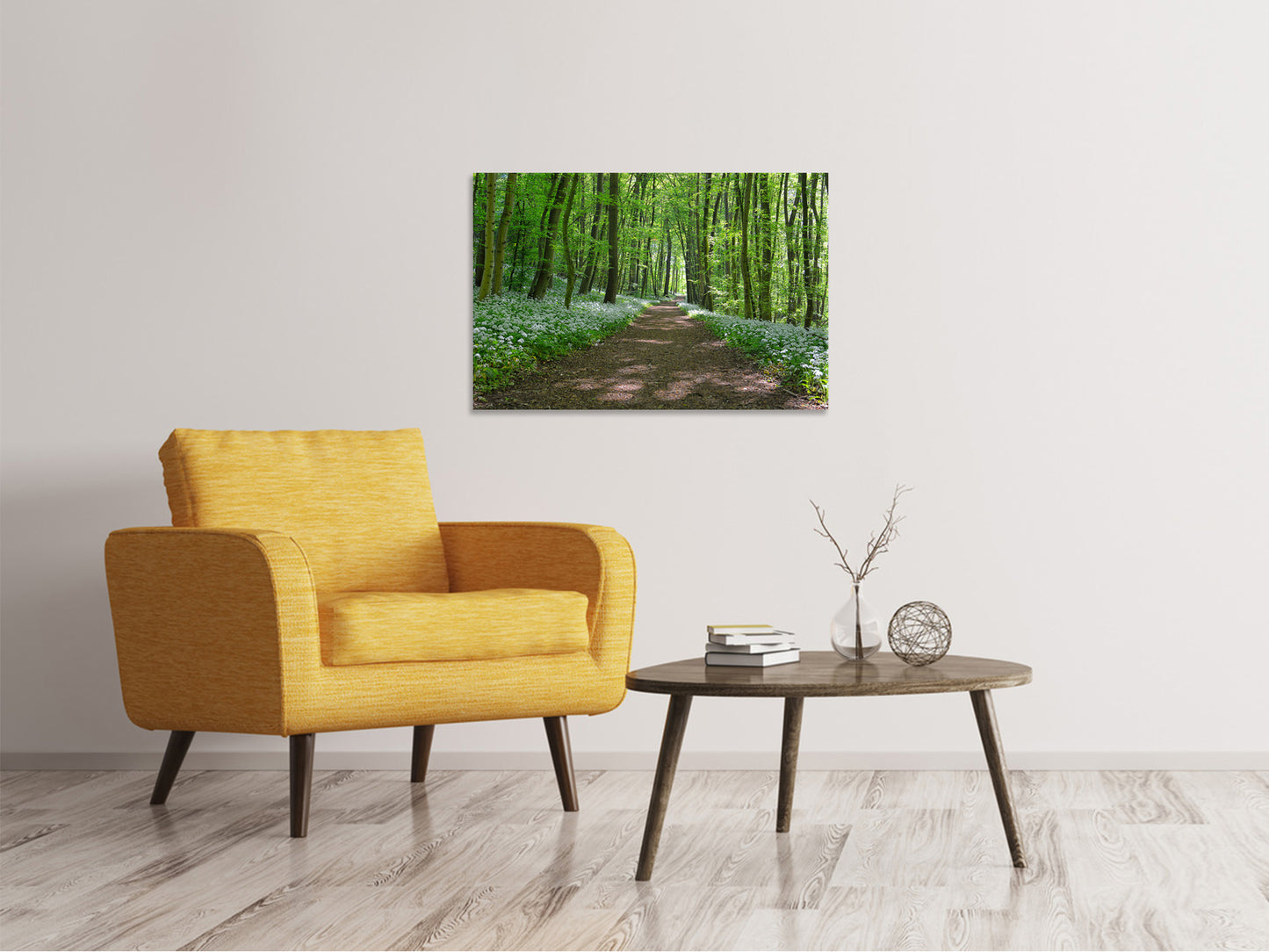 Leinwandbild Wir lieben den Sommer im Wald