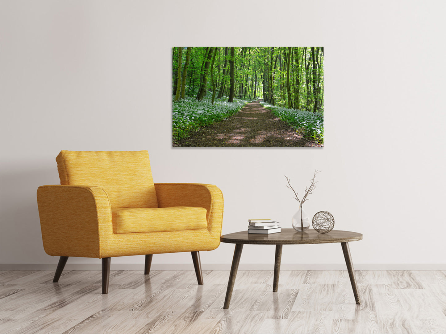 Leinwandbild Wir lieben den Sommer im Wald
