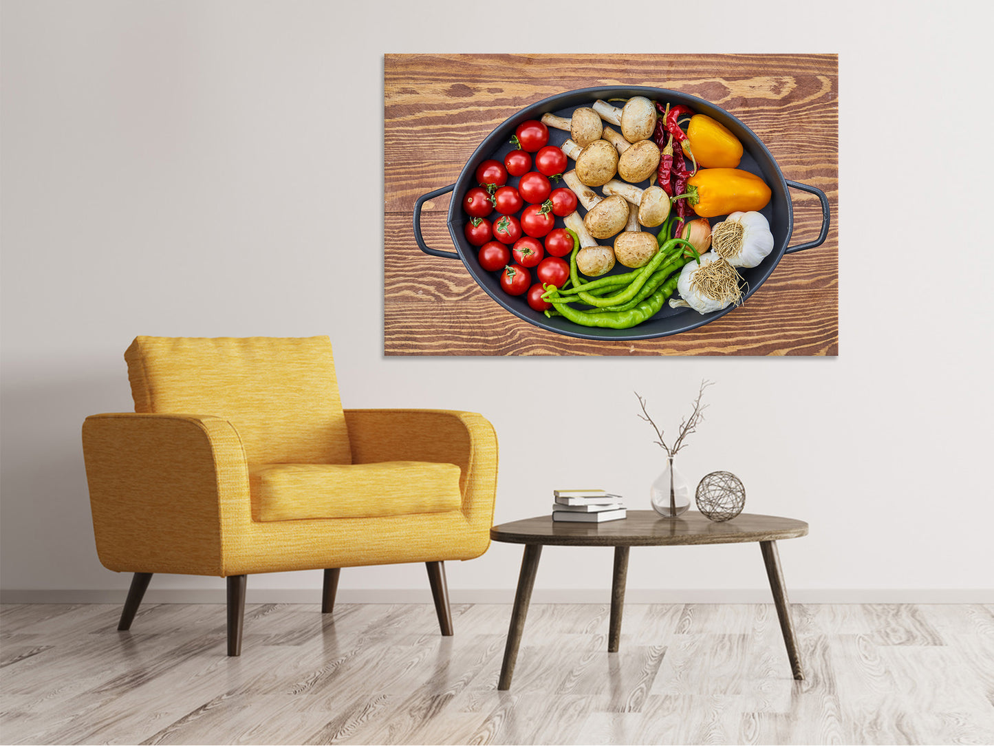 Leinwandbild Zum Kochen bereit