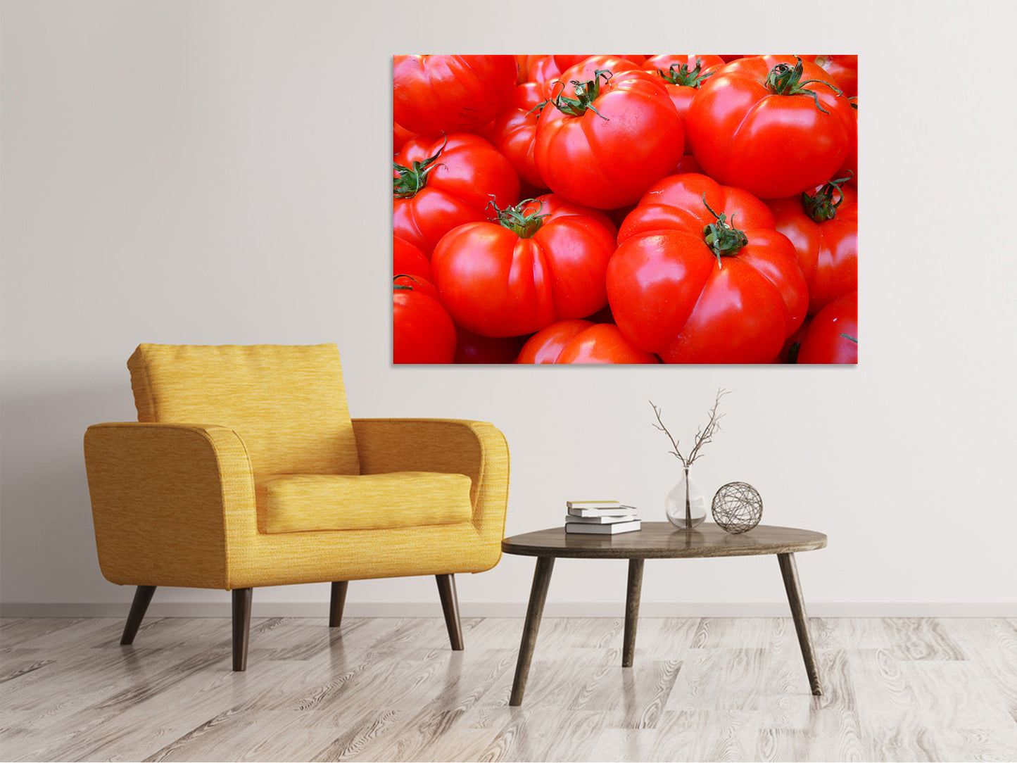 Leinwandbild Frische Tomaten