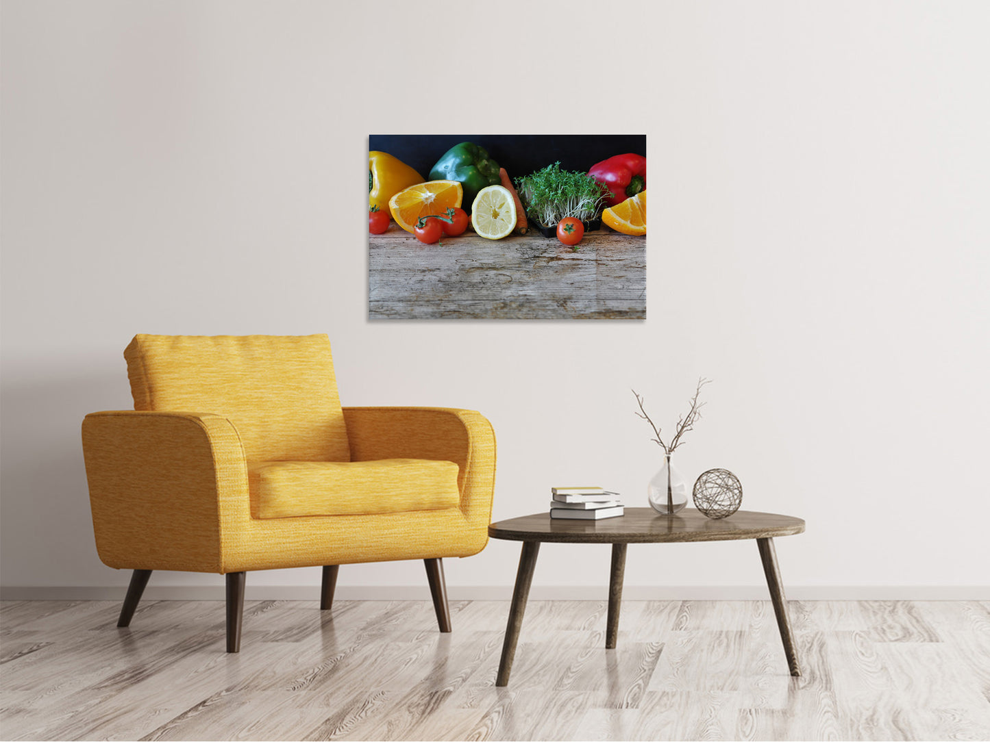 Leinwandbild Obst und Gemüse