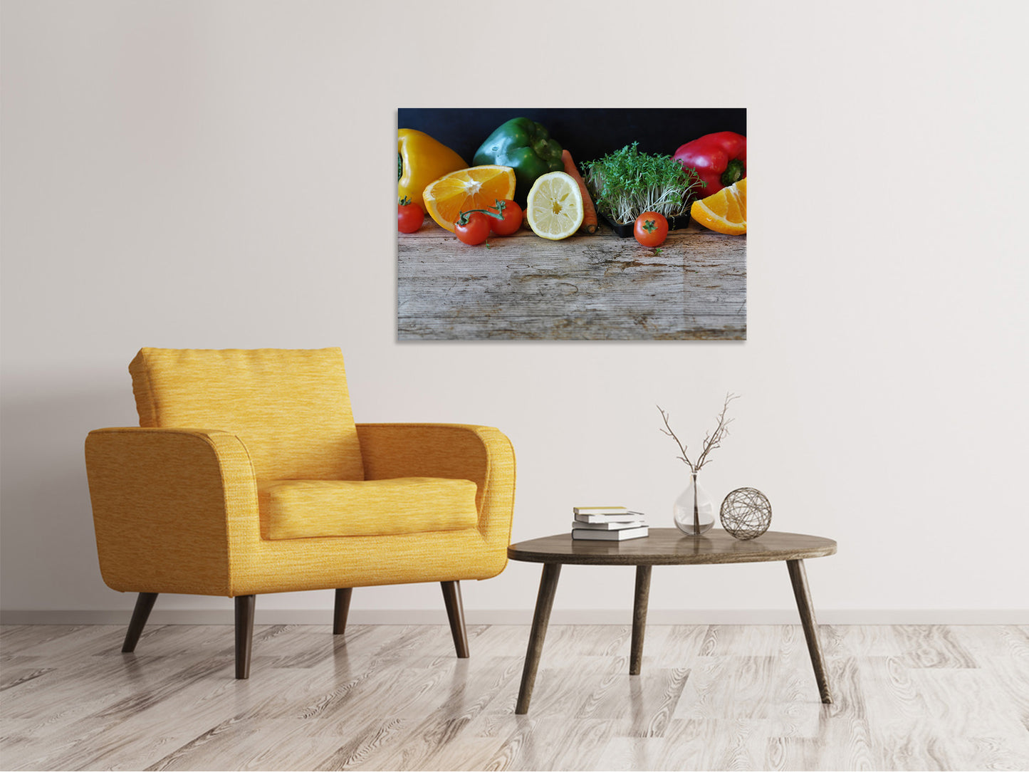 Leinwandbild Obst und Gemüse