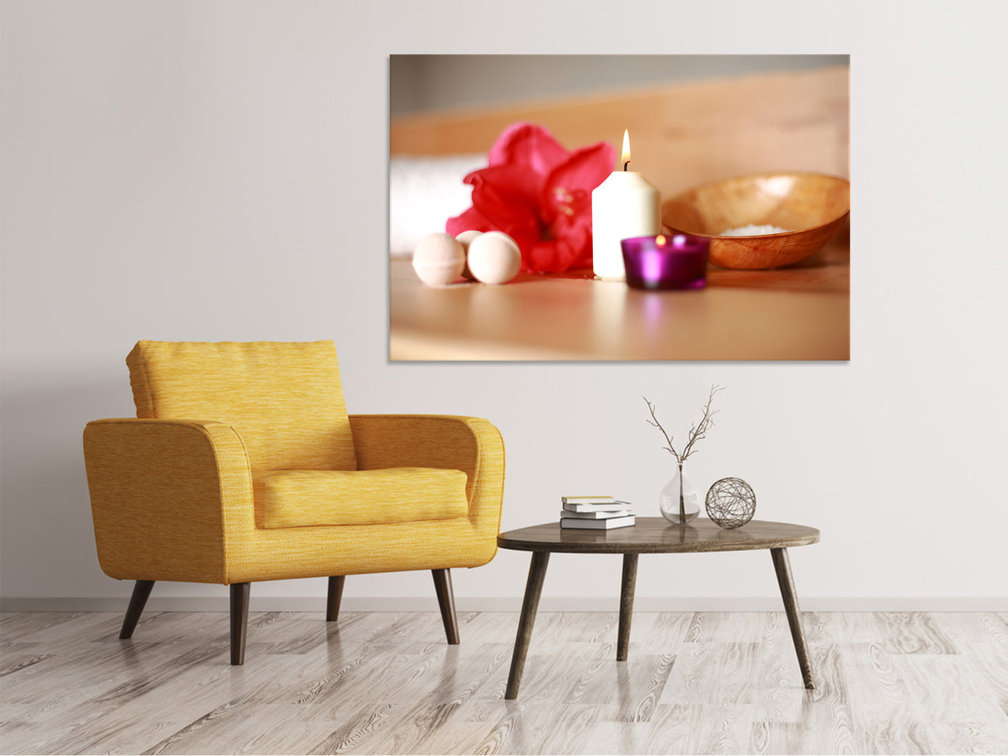 Leinwandbild Wellness Zeit