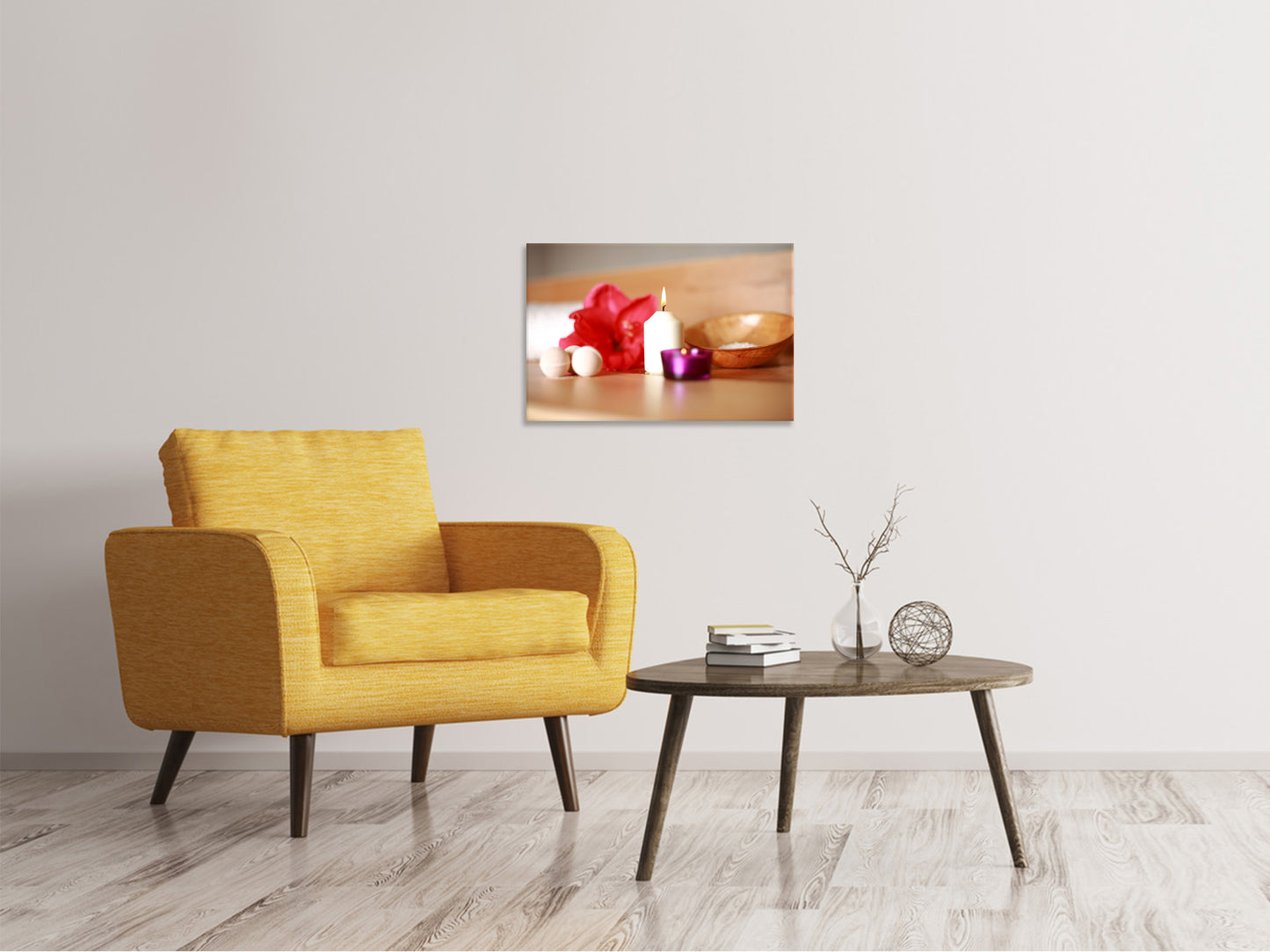 Leinwandbild Wellness Zeit
