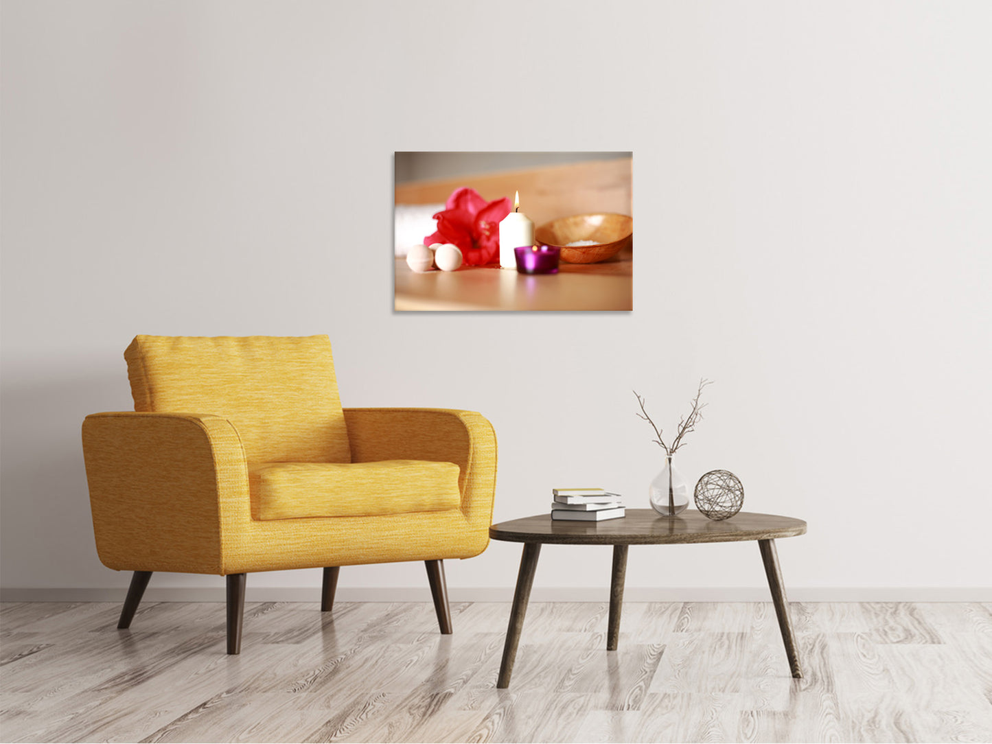 Leinwandbild Wellness Zeit