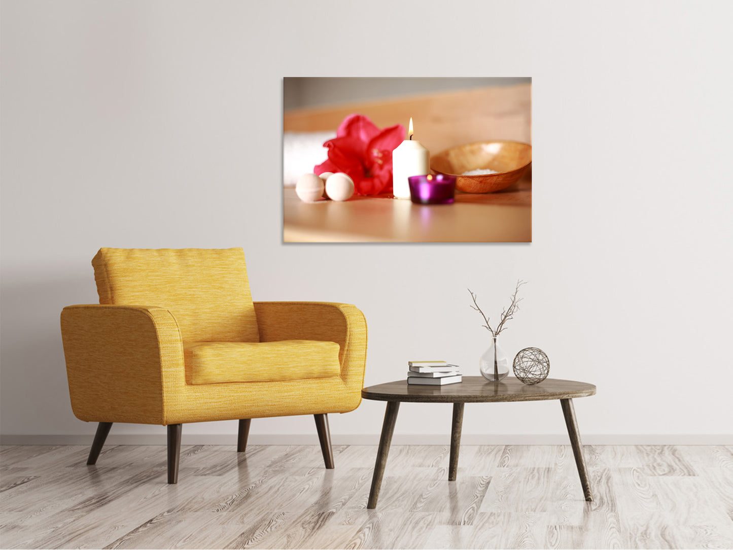 Leinwandbild Wellness Zeit