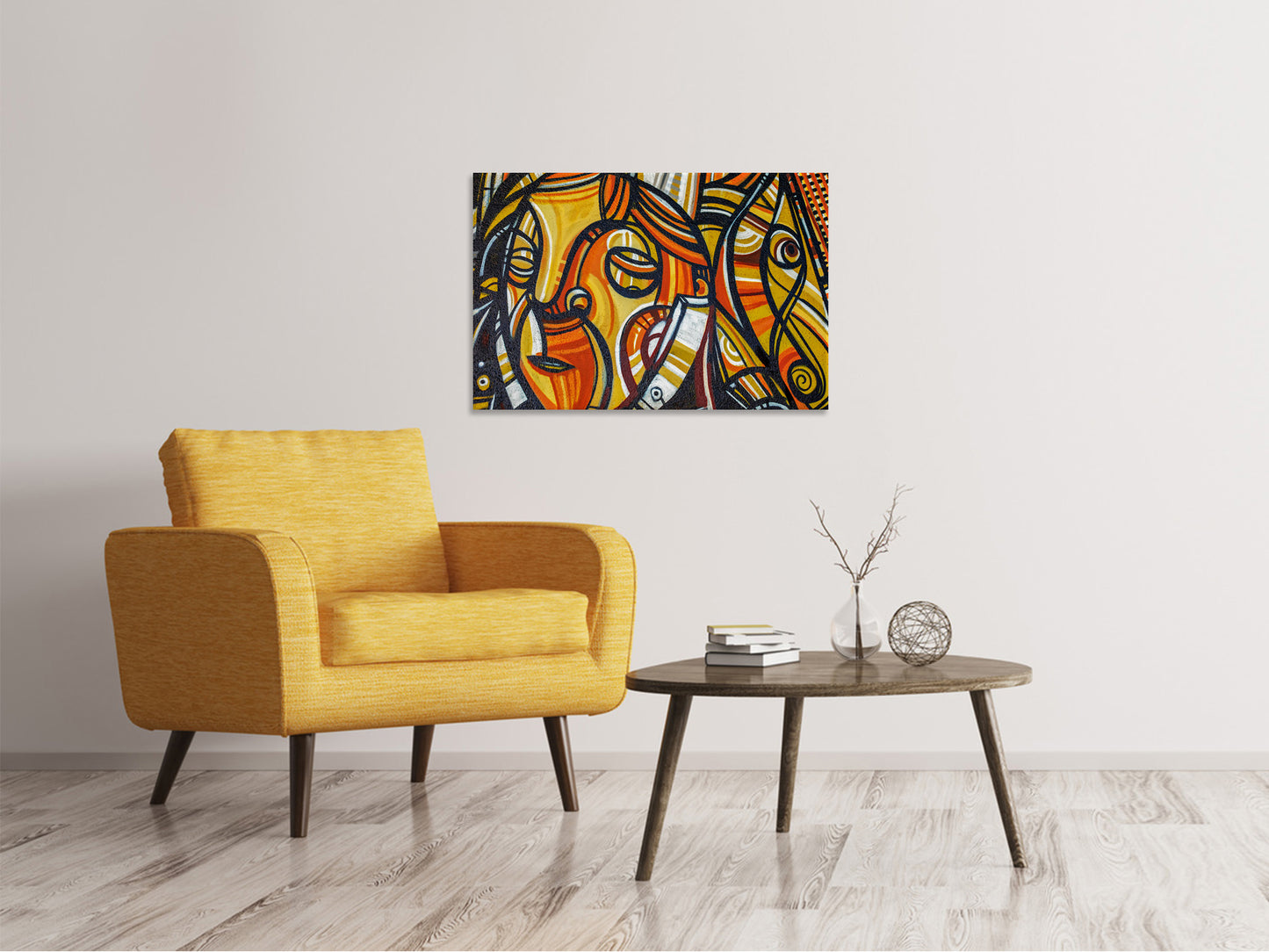 Leinwandbild Graffiti Fantasie