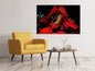 Leinwandbild Rote High Heels