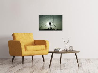 Leinwandbild Pont de Normandie Frankreich