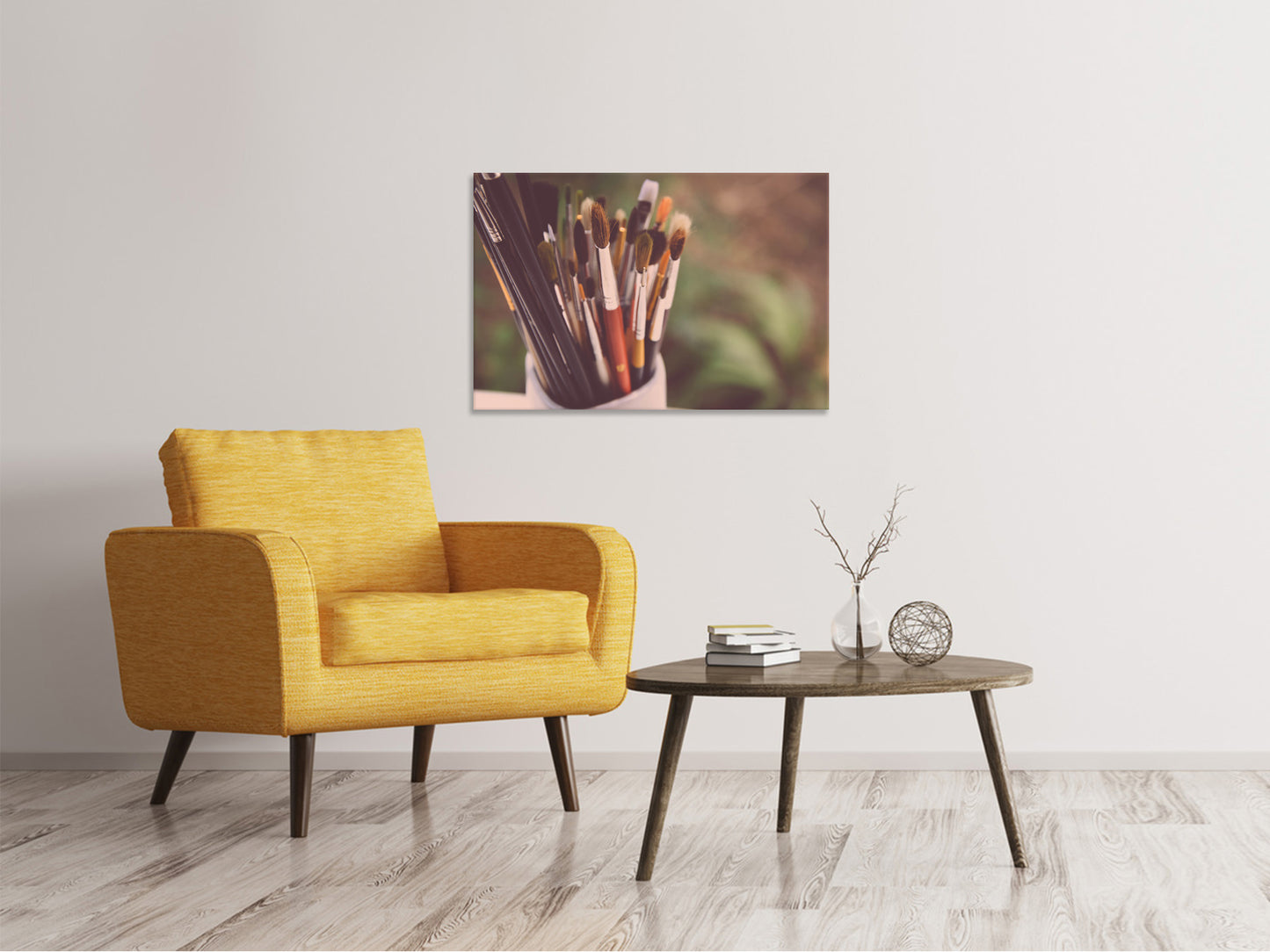 Leinwandbild XL Pinsel