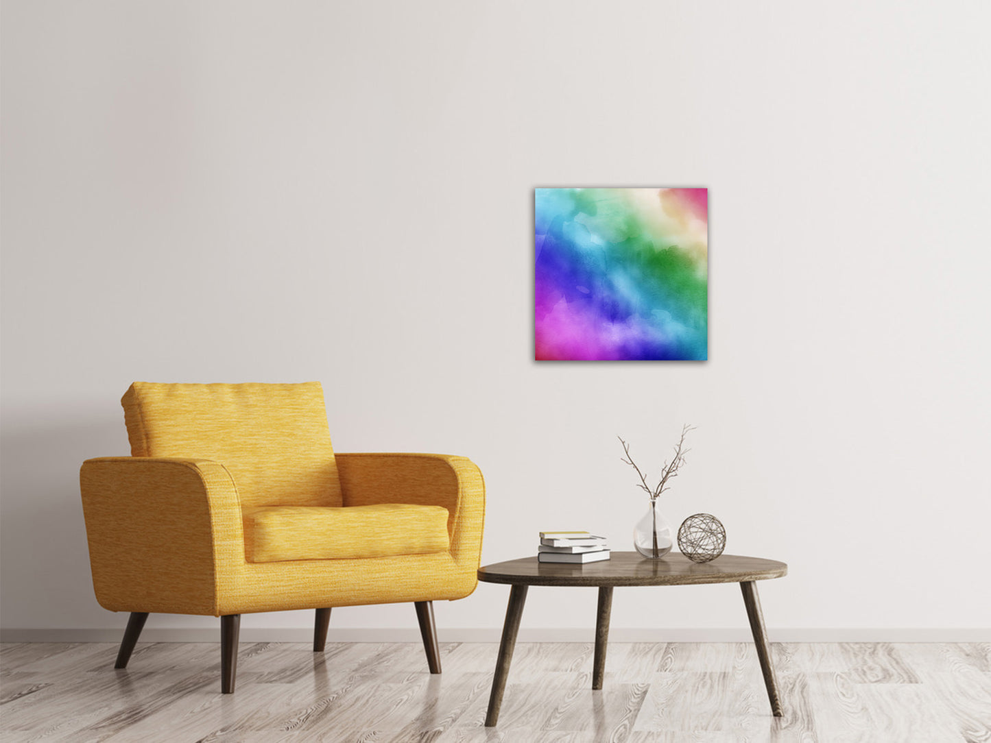 Leinwandbild Ein Aquarell