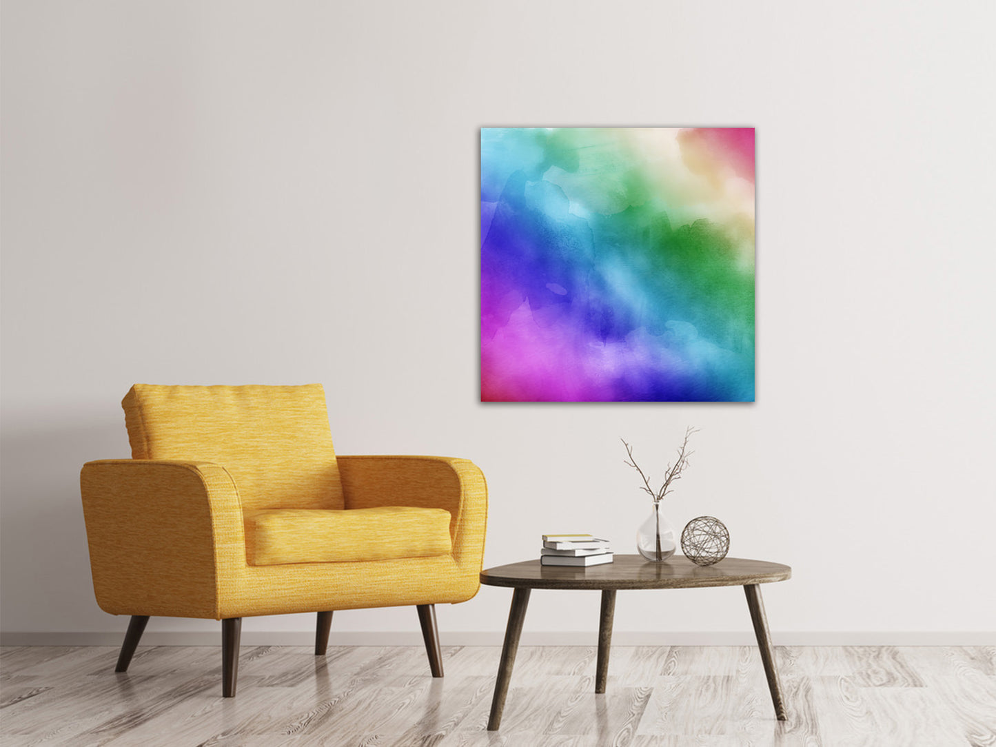 Leinwandbild Ein Aquarell
