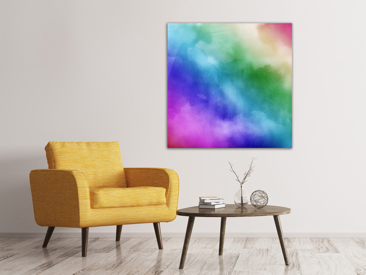 Leinwandbild Ein Aquarell