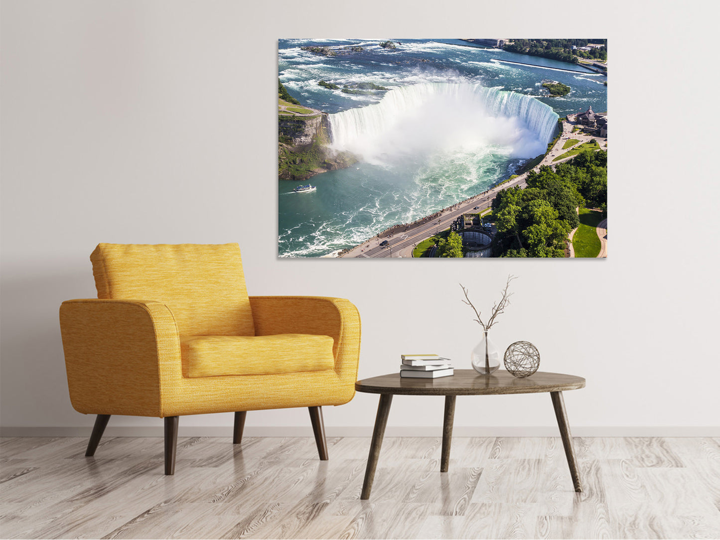 Leinwandbild Atemberaubender Wasserfall