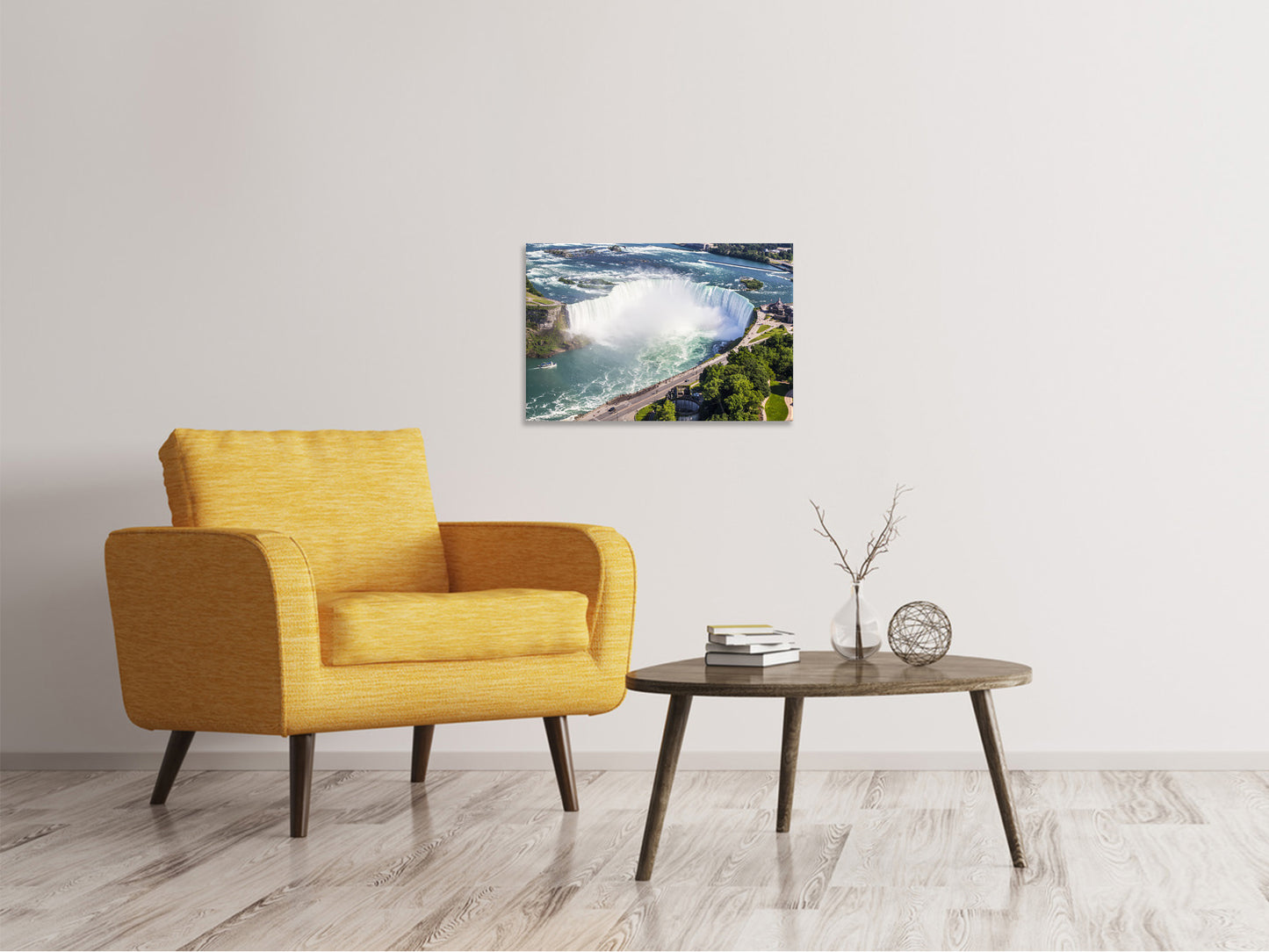 Leinwandbild Atemberaubender Wasserfall