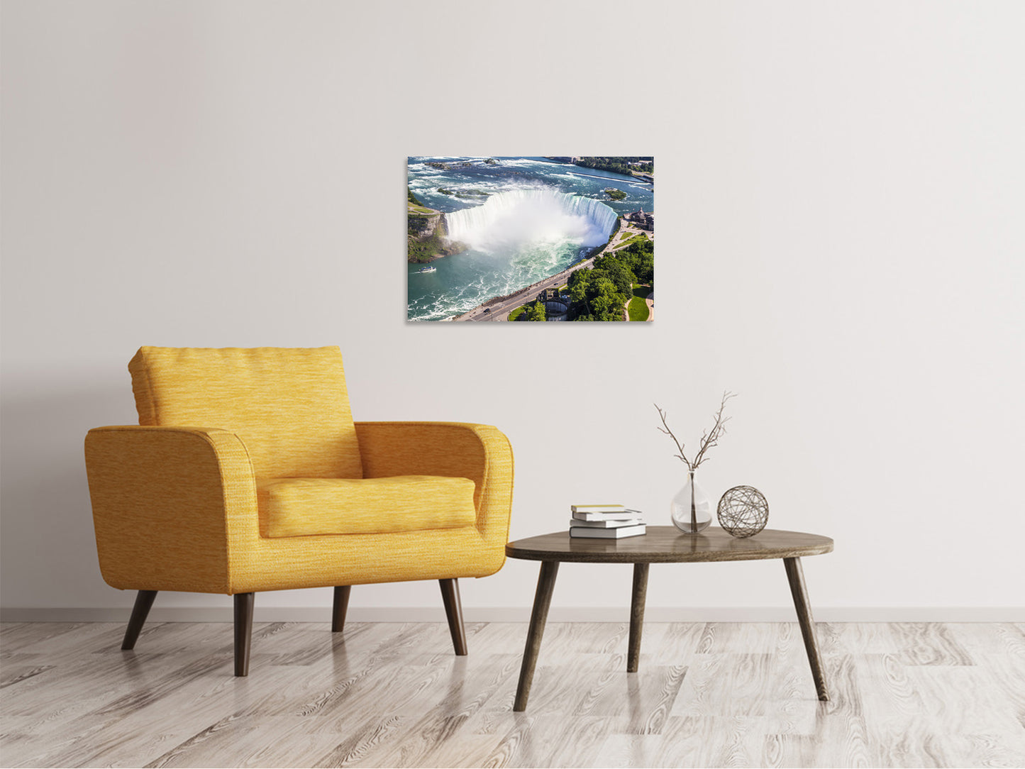 Leinwandbild Atemberaubender Wasserfall