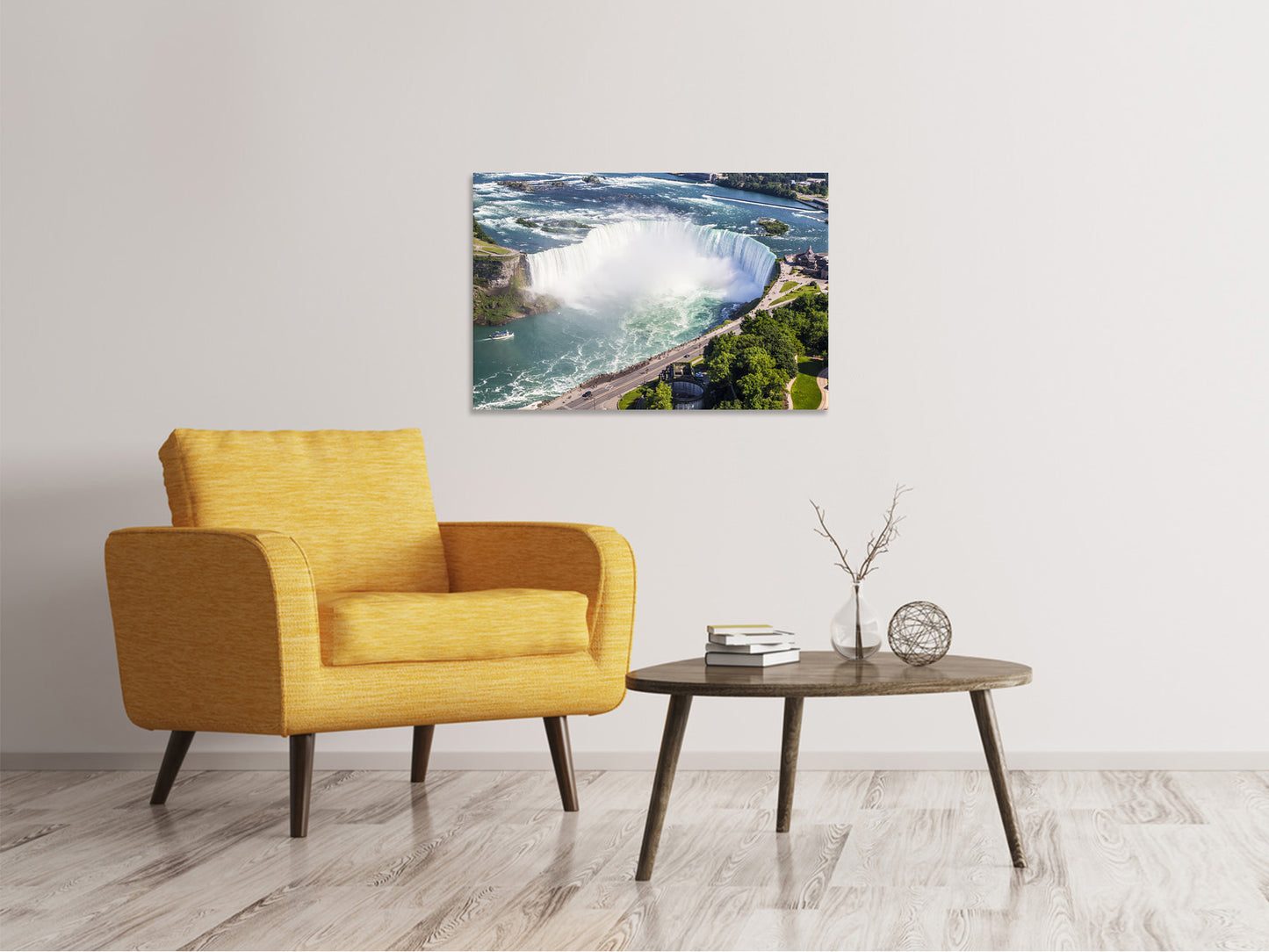 Leinwandbild Atemberaubender Wasserfall