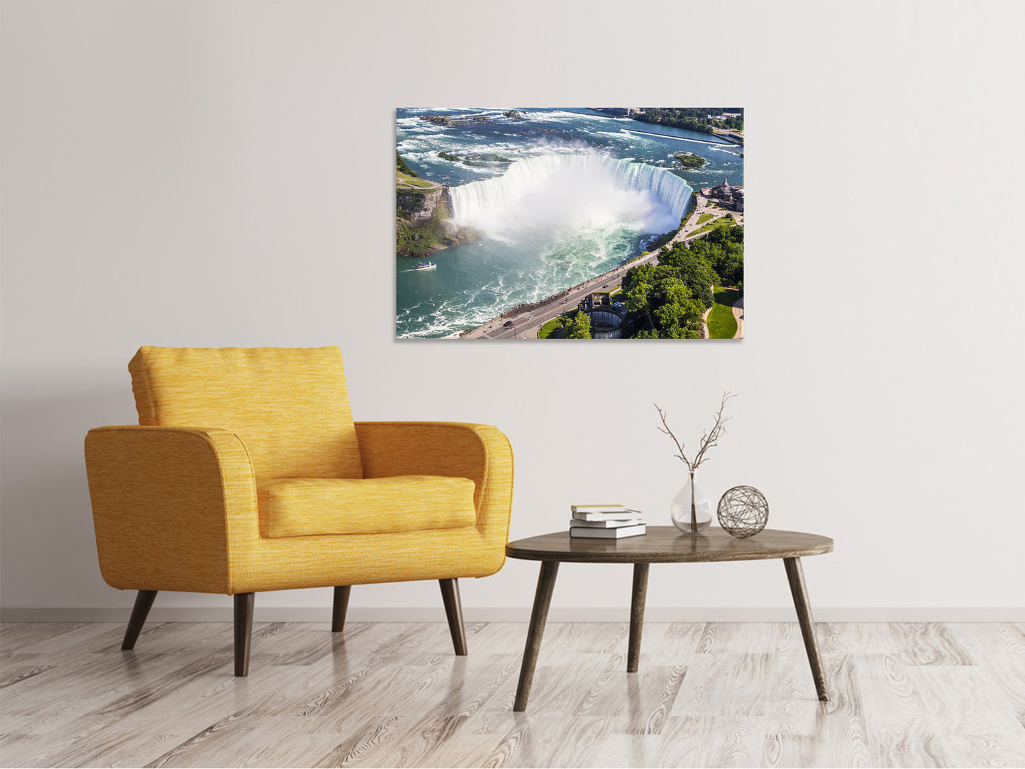 Leinwandbild Atemberaubender Wasserfall