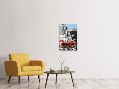 Leinwandbild Retro Heckflosse