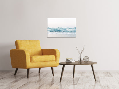 Leinwandbild Alleine am Strand