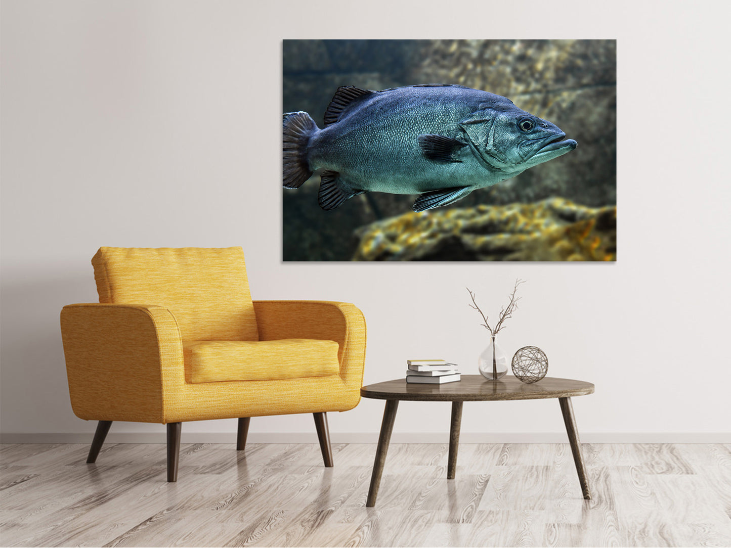 Leinwandbild Grosser Fisch