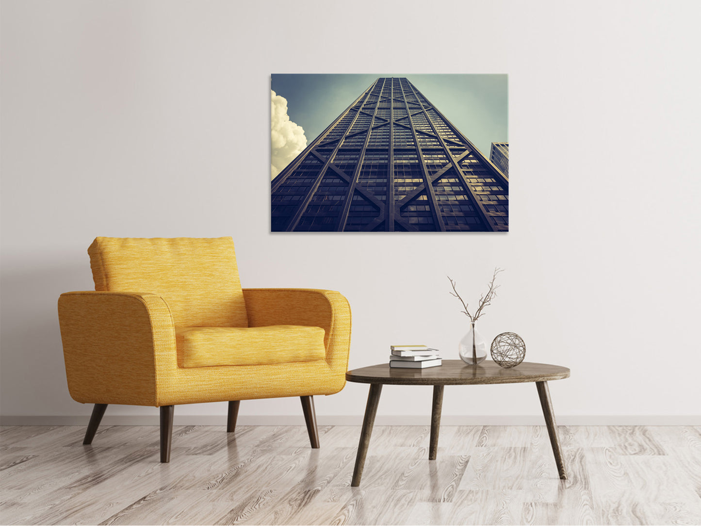 Leinwandbild Die Symmetrie