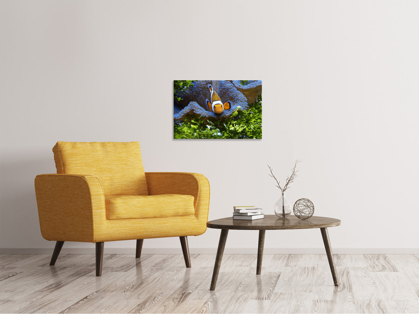 Leinwandbild Süsser Clownfisch
