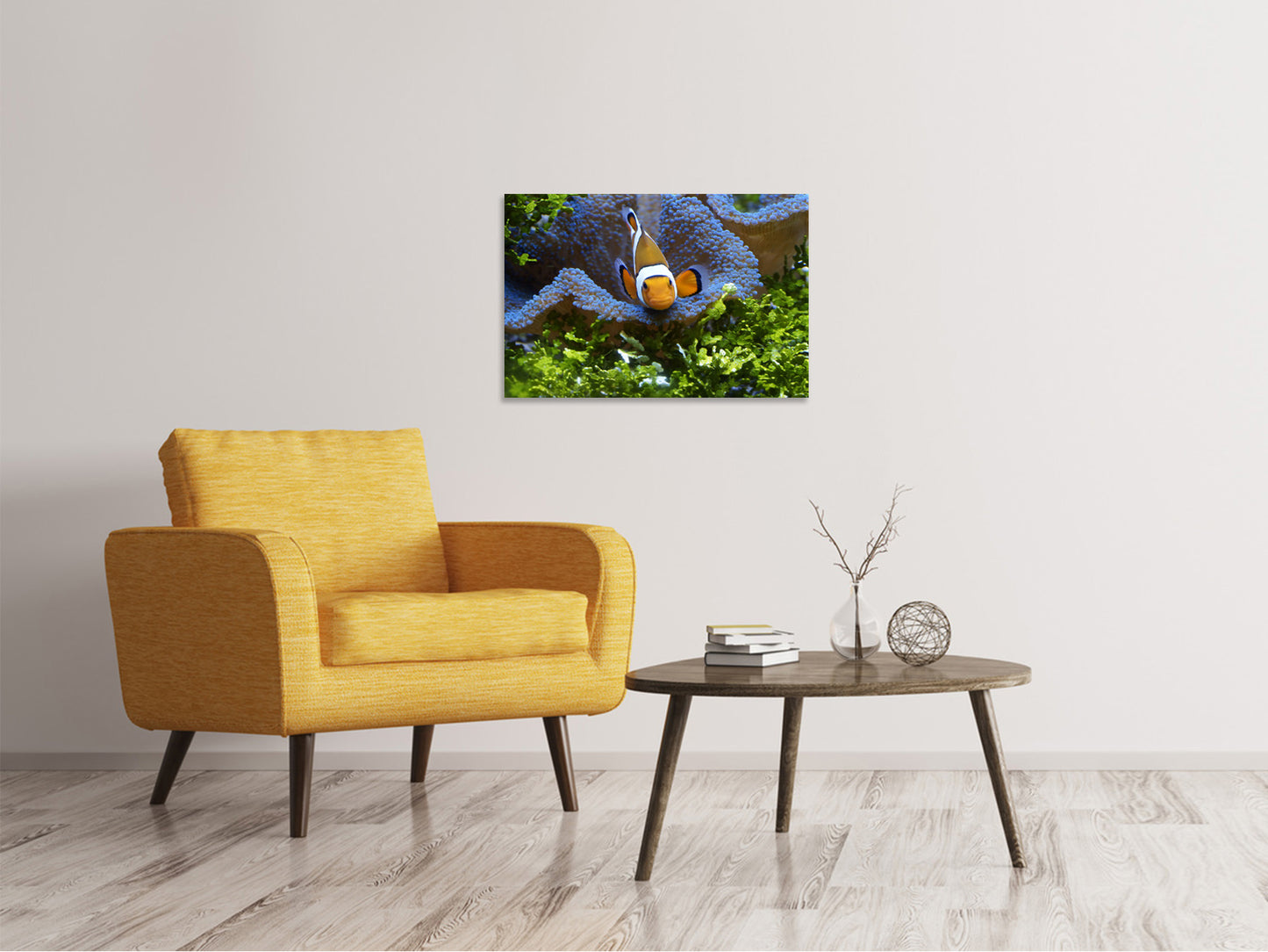 Leinwandbild Süsser Clownfisch