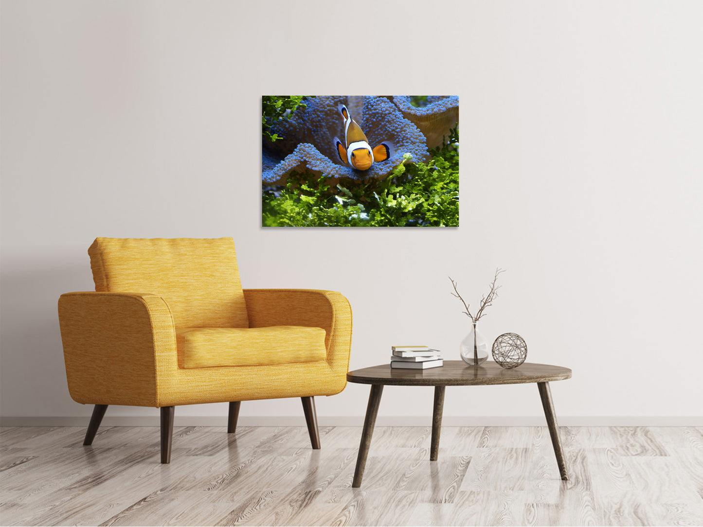 Leinwandbild Süsser Clownfisch