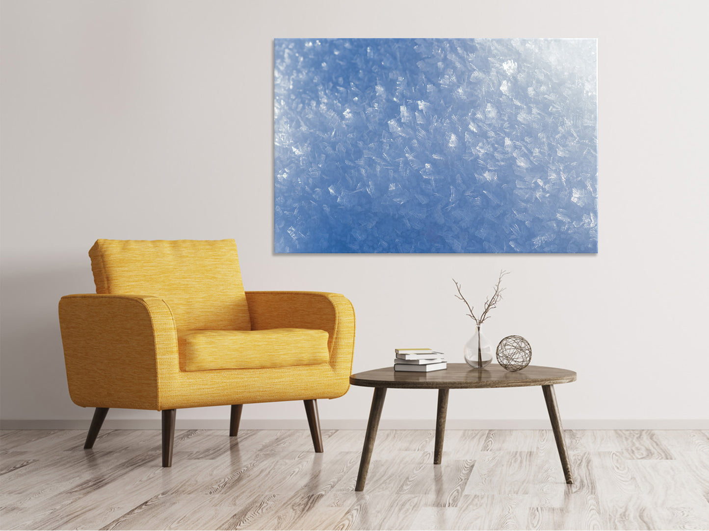 Leinwandbild Wasser Textur