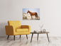 Leinwandbild Wilder spanischer Mustang
