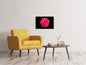 Leinwandbild Rose in rot XXL
