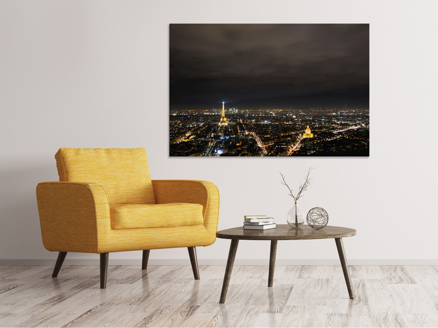Leinwandbild Die Lichter von Paris