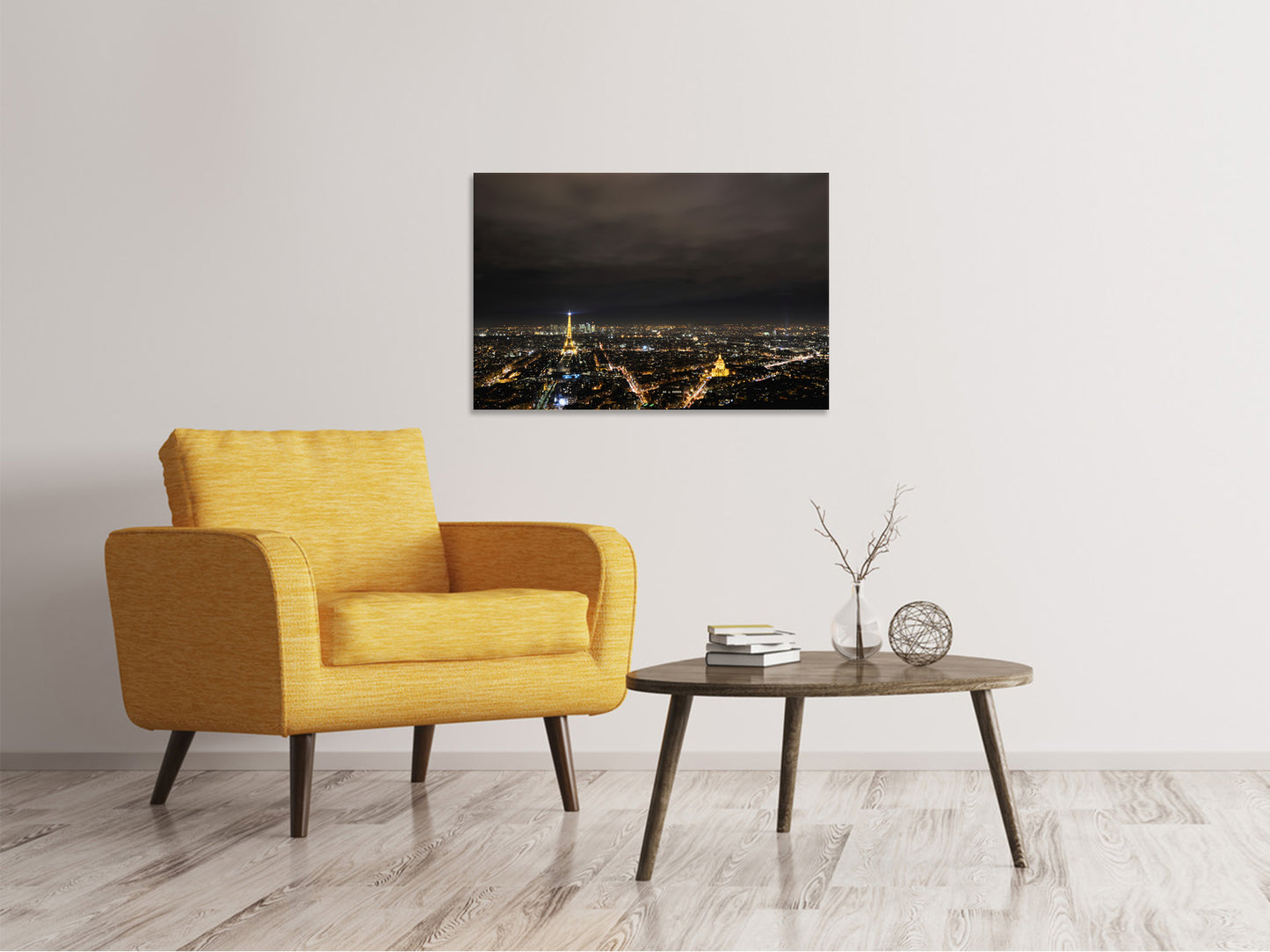 Leinwandbild Die Lichter von Paris